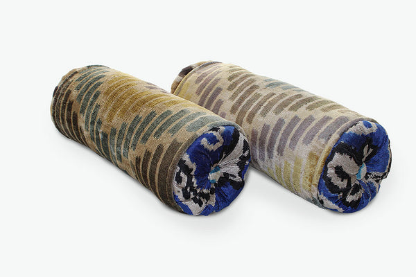 Blocks Neckroll Bolster Pillow