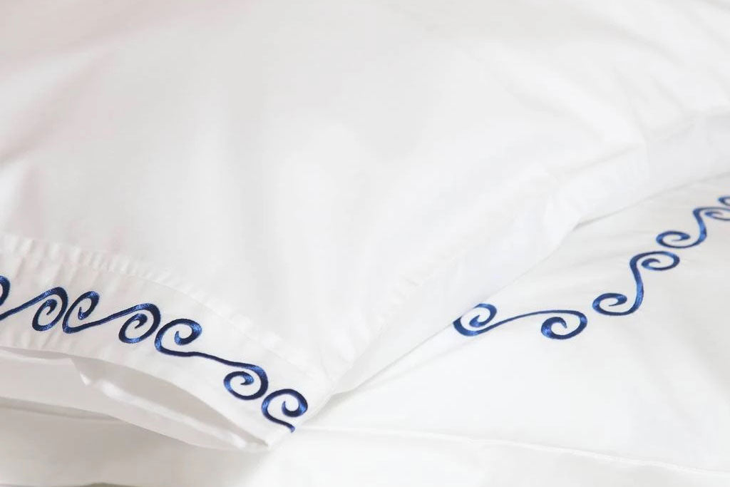 Circular Mania Navy Organic Cotton Sheet Set