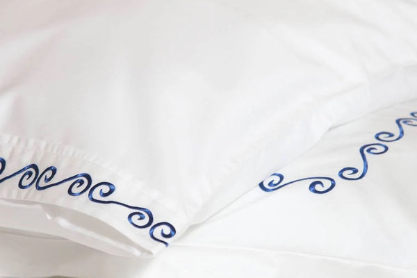Circular Mania Navy Organic Cotton Sheet Set