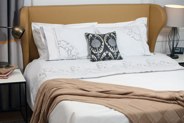 fan duvet cover styling