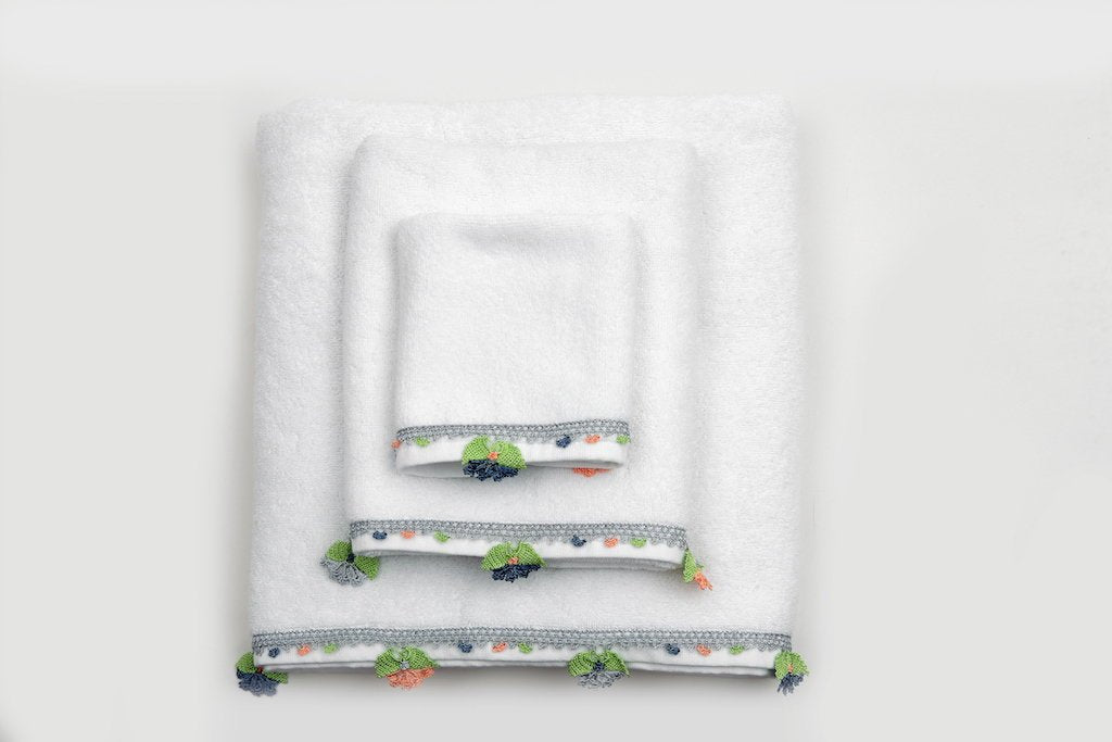 grey joy organic cotton towel