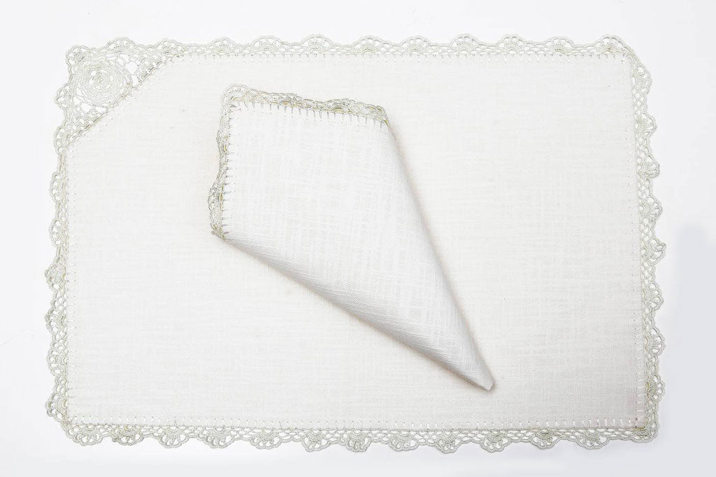 Handmade Crochet Place Mat Set