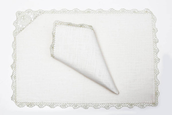 Handmade Crochet Place Mat Set