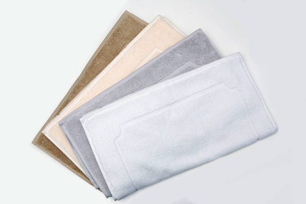 mania organic cotton bath mat all colors