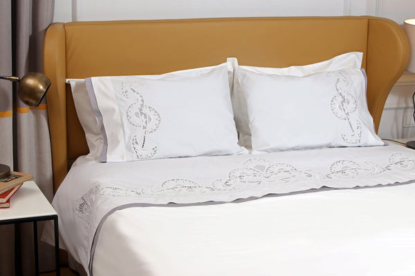 richelieu cutwork handmade star duvet cover