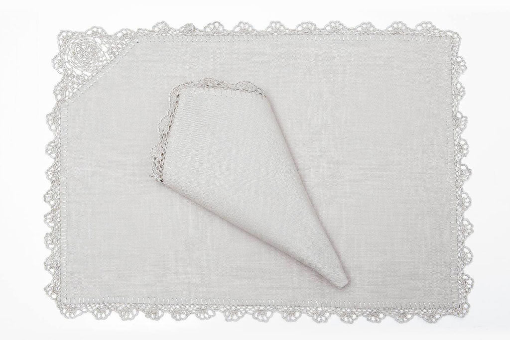 Handmade Crochet Place Mat Set