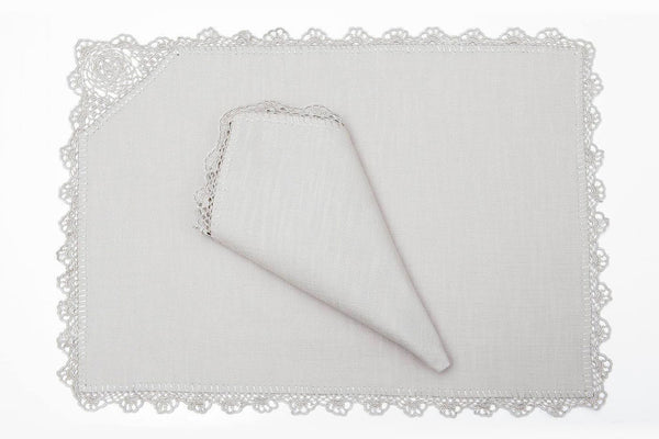 Handmade Crochet Place Mat Set