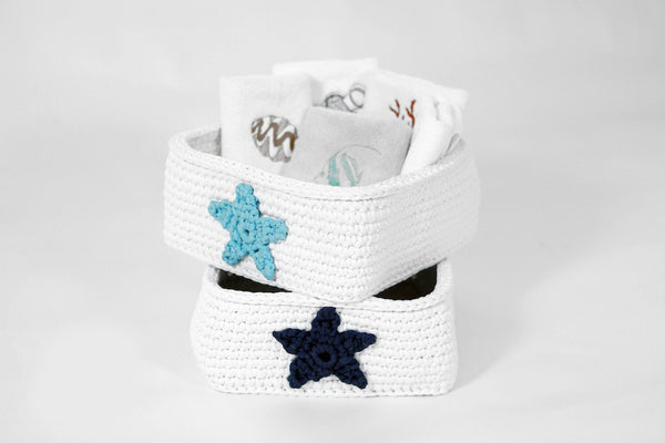 Mania star bathroom baskets