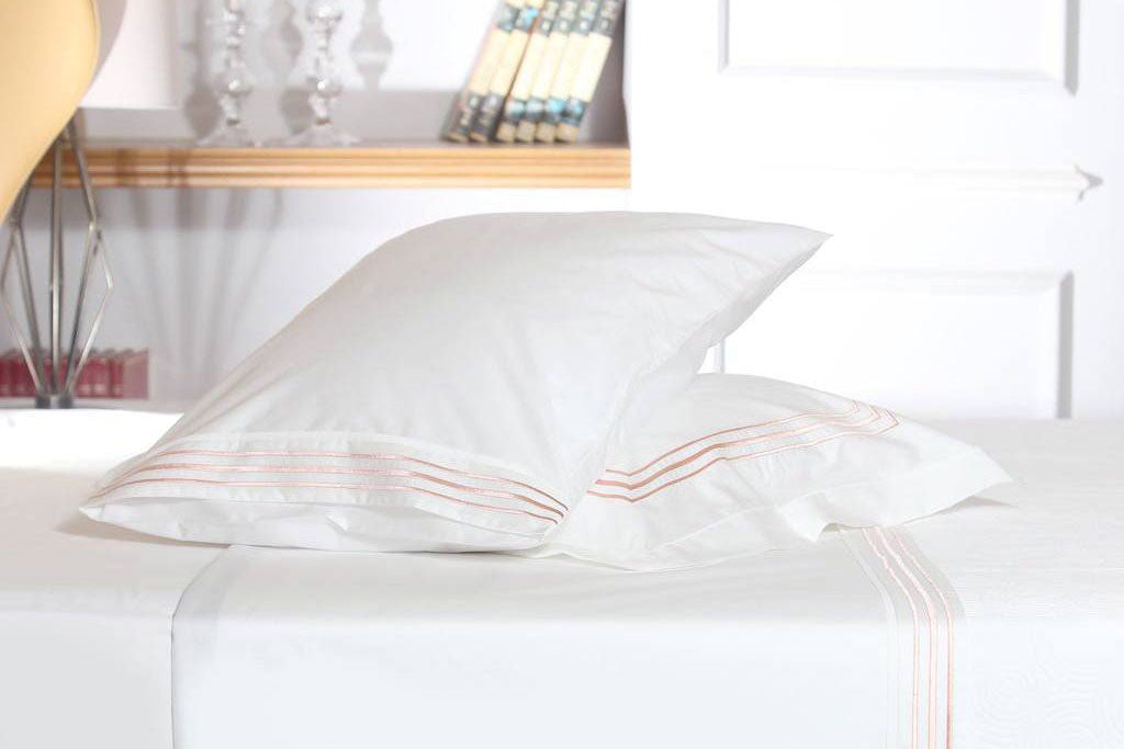 Straight Mania Peach Organic Cotton Sheet Set