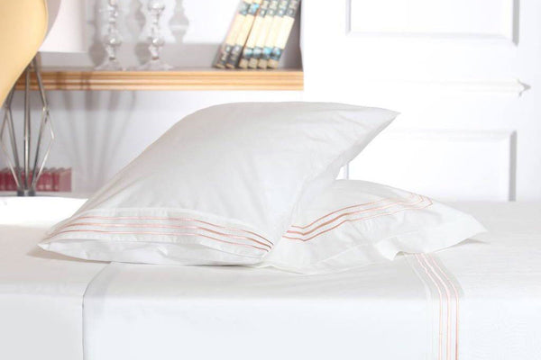 Straight Mania Peach Organic Cotton Sheet Set