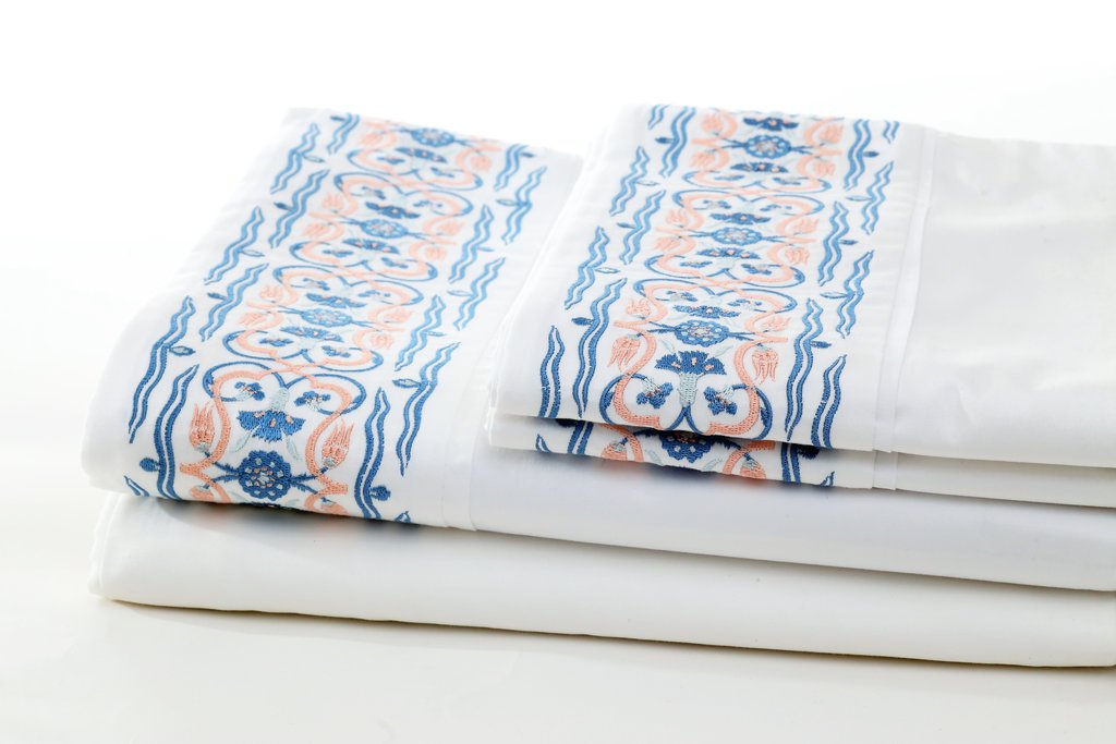 ata tulip soft sheet set folded