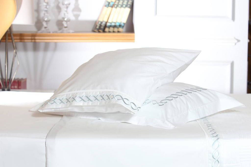 Twisted Mania Green Organic Cotton Sheet Set
