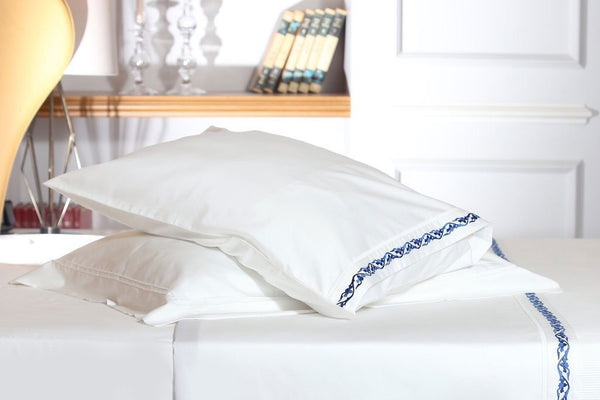 Willow Leaves Organic Cotton Sheet Set