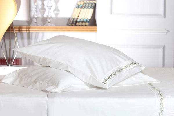 Willow Leaves Soft Organic Cotton Sheet Set