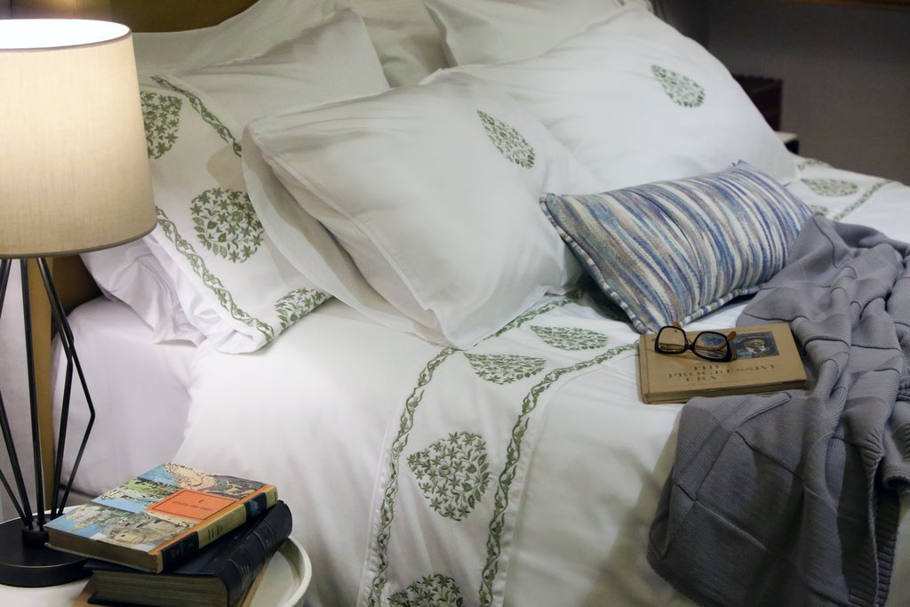 ata willow soft duvet cover set styling